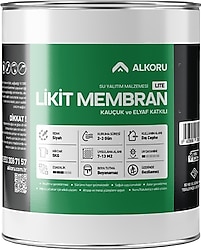 Alkoru Lite Kauçuk ve Elyaf Katkılı 5 kg Likit Membran