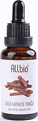 Allbio Udi Hindi Yağı 50 ml