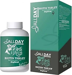 Allday 4 Biotin Köpek ve Kediler için 75 gr Tablet