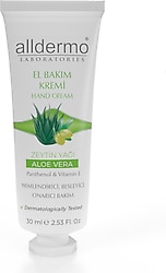 Alldermo Aloe Vera Zeytinyağı El Bakım Kremi 30 ml