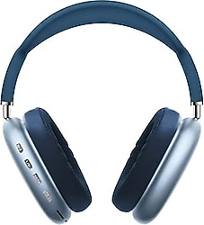 Ally P9 Mikrofonlu Kulak Üstü Mavi Bluetooth Kulaklık