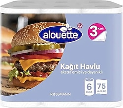 Alouette 3 Katlı 6'lı Kağıt Havlu