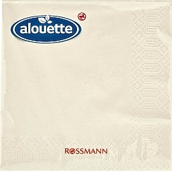 Alouette Krem Peçete 30'lu