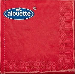 Alouette Kırmızı 30'lu Peçete