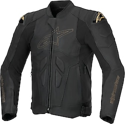 Alpinestars Dusk Erkek Deri 4 Mevsim Motosiklet Montu