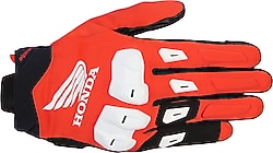 Alpinestars Honda SP X 3 Erkek Kırmızı Motosiklet Eldiveni