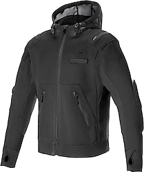Alpinestars Moflow Air Tech Hoodie Erkek Siyah Yazlık Motosiklet Montu