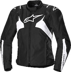 Alpinestars Stella T-JAWS V4 WP Kadın Siyah-Beyaz Kışlık Motosiklet Montu