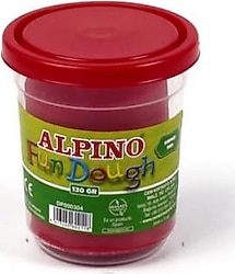 Alpino 130 gr Kırmızı Oyun Hamuru