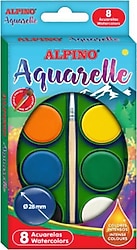 Alpino Aquarelle 8'li Sulu Boya