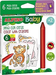 Alpino Baby 6'lı Pastel Boya
