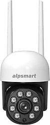 Alpsmart AS690 2 MP 3.6mm Wi-Fi Dome Akıllı Güvenlik Kamerası