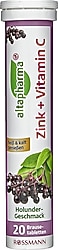 Altapharma Vitamin C Çinko Kara Mürver Aromalı 20 Efervesan Tablet