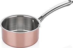 Altınbaşak Multi Metal Bakır Kaçerola 16 cm