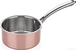 Altınbaşak Multi Metal Bakır Kaçerola 18 cm