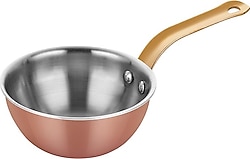Altınbaşak Nostalji Multi Metal Bakır Mini Wok Tava 12 cm