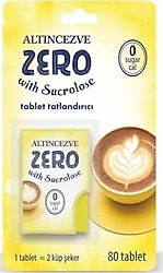 Altıncezve Zero Tablet Tatlandırıcı 80 Tablet