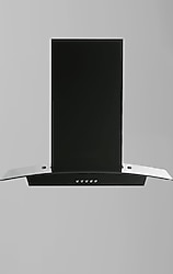 Alveus İber 60 cm Siyah Duvar Tipi Davlumbaz