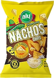 Aly Peynir Aromalı Glutensiz Nachos Cips 225 gr