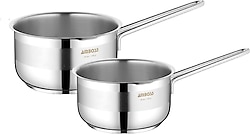 Amboss 2'li 16-18 cm Çelik Mama Seti