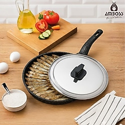 Amboss 34 cm Granit Döküm Balık Tavası