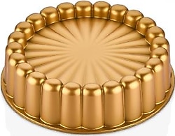 Amboss Ametist Gold 26 cm Döküm Tart Kalıbı