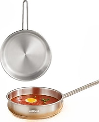 Amboss Berlin 24-28 cm 2'li Çelik Tava Seti