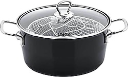 Amboss Crispella 22 cm Emaye Kızartma Tenceresi