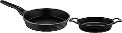 Amboss Kuvars 18-22 cm 2'li Sahan Tava Seti