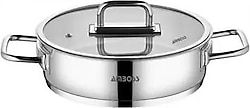 Amboss Nova 24 cm Çelik Basık Tencere