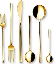 Amboss Ruby Gold 72 Parça 12 Kişilik Çatal Kaşık Bıçak Takımı