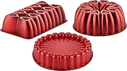 Amboss Sweet Trio 3 Parça Kek Kalıbı Seti