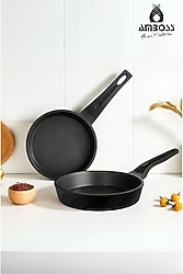 Amboss Vento 18-26 cm 2'li Döküm Tava Seti
