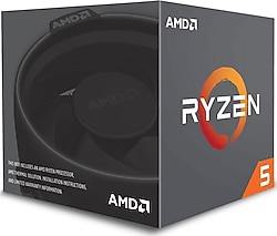 AMD Ryzen 5 2600 Altı Çekirdek 3.40 GHz İşlemci