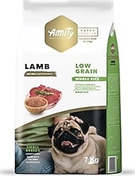 Amity Düşük Tahıllı Kuzu Etli 7 kg Mini Irk Yetişkin Köpek Maması