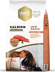 Amity Düşük Tahıllı Somonlu 2 kg Mini Irk Yetişkin Köpek Maması