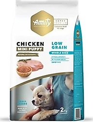 Amity Düşük Tahıllı Tavuklu 2 kg Mini Irk Yavru Köpek Maması