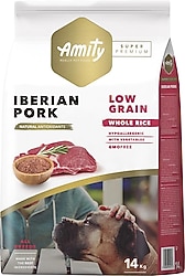 Amity Süper Premium Düşük Tahıllı Iberian Pork 14 kg Yetişkin Köpek Maması