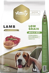 Amity Süper Premium Düşük Tahıllı Kuzu Etli 14 kg Yetişkin Köpek Maması