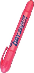 Amos Dry Highlighter Pembe Fosforlu Kalem