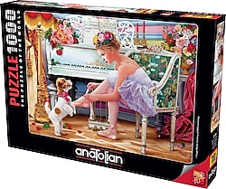Anatolian Balerin ve Dostu Puzzle 1000 Parça 1115