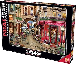 Anatolian Paris Cafe Puzzle 1000 Parça 1134