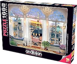 Anatolian Paris Teras Manzarası Puzzle 1000 Parça 1091