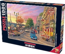 Anatolian Paris'te Akşamüstü Puzzle 1000 Parça 1004