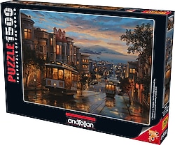 Anatolian San Francisco Sokakları Puzzle 1500 Parça 4531
