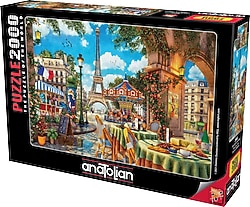 Anatolian Paris'te Atlı Karınca Puzzle 2000 Parça 3960