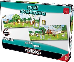 Anatolian Evcil Dostlarımız Puzzle 22 Parça 7462