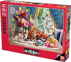 Anatolian Enerjik Kediler Puzzle 260 Parça 3336