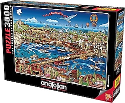 Anatolian İstanbul 1895 Puzzle 3000 Parça 4921