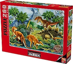 Anatolian 3285 Dinozorlar Vadisi I 260 Parça Puzzle